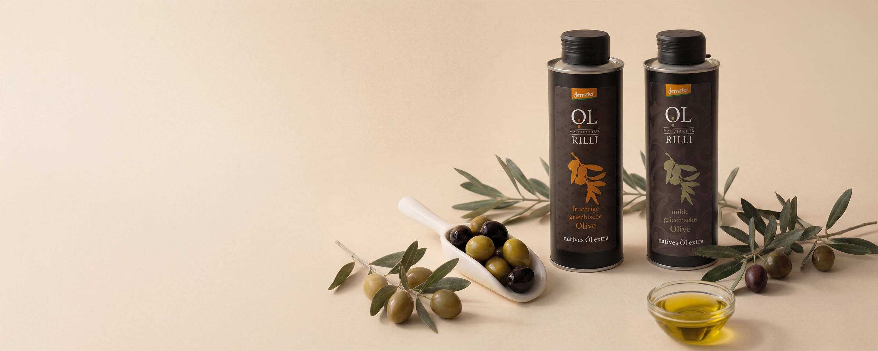 Rilli Ölmanufaktur Olivenöl Januarangebot