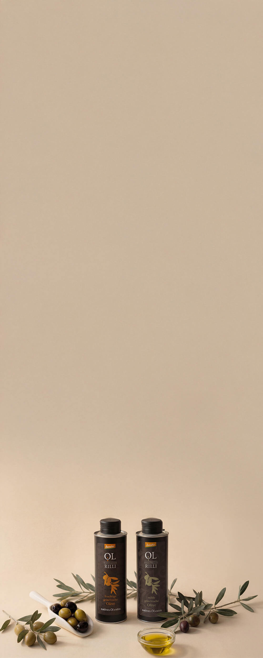 Rilli Ölmanufaktur Olivenöl Januarangebot