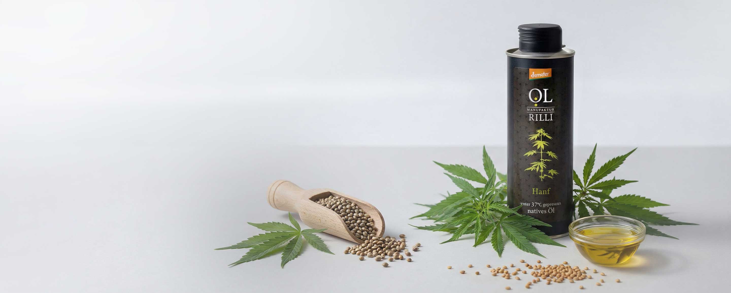 Hanföl der Ölmanufaktur Rilli