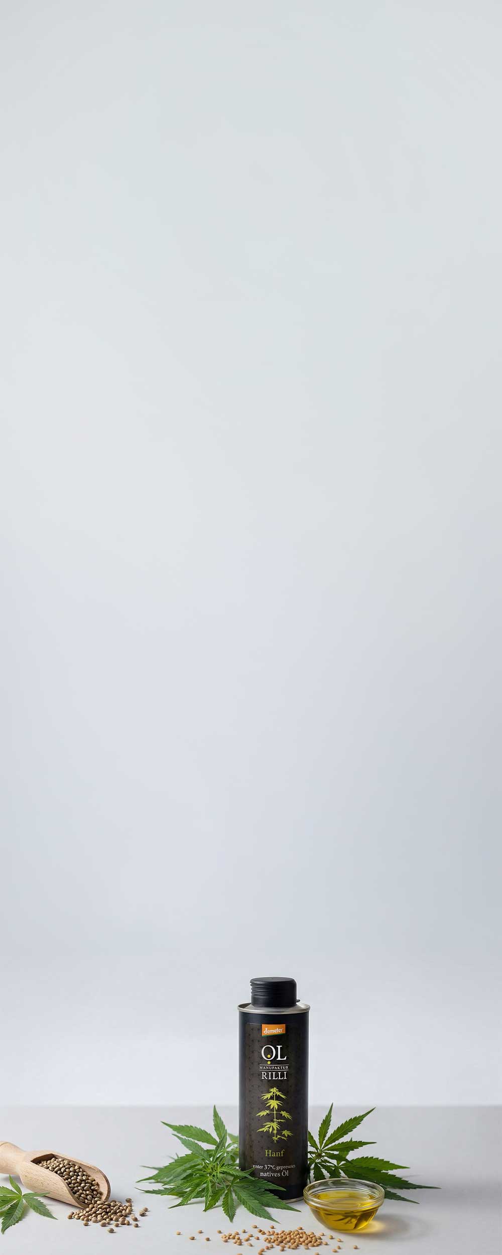 Hanföl der Ölmanufaktur Rilli