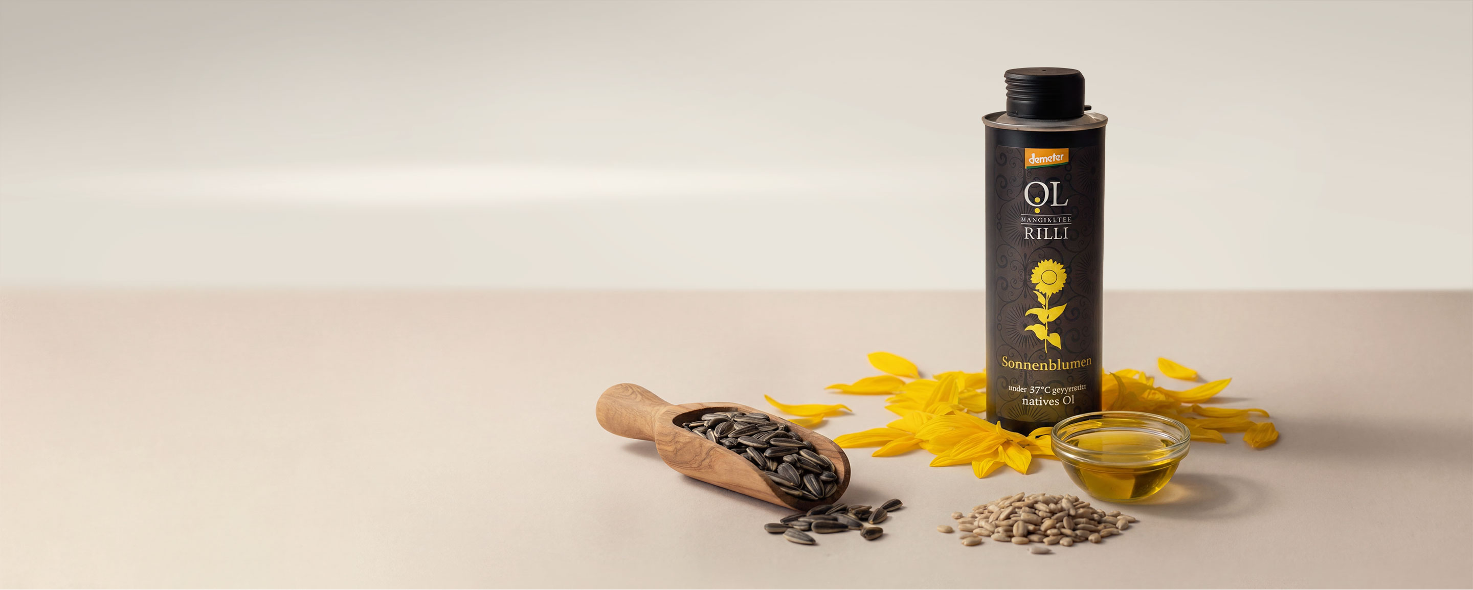Sonnenblumenöl für die kalte Küche von Rilli